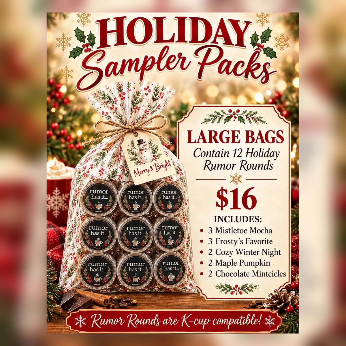 Holiday Large Sampler Pack